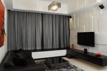 living room interior design services in Pune