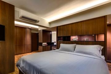 double bed interior design